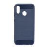 Puzdro gumené Huawei P20 Lite Carbon šedé PT