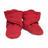 ESITO Capáčky barefoot Warmkeeper Cerise red Veľ. 2 - stielka: 12 cm