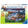 RAVENSBURGER Puzzle Dinosaury 35 dielikov