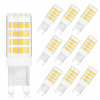 Žiarovka, žiarivka - LED žiarovka G9 5W = 40 W biela teplá 10 kusov (LED žiarovka G9 5W = 40 W biela teplá 10 kusov)