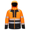 PORTWEST HI-VIS DX430 / Reflexná nepremokavá zimná bunda - HV oranžová XXXL