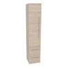 Mereo Bino, kúpeľňová skrinka vysoká 163 cm, ľavá, Multidecor, Light Rock Hickory CN697LRH1