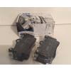 JURID WHITE Zadné Brzdové platničky - 7L0698451B