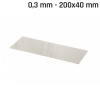 Plech alpaka (nové striebro) 200x40x0,3mm