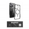 SWISSTEN POUZDRO CLEAR JELLY MagStick METALLIC PRO IPHONE 14 PRO MAX ČERNÉ