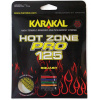 Squash výplety Karakal Hot Zone Pro 125 (11 m) - yellow/black (1.25 mm)