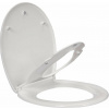 Toya Bidetové sedátko FALA WC SEDÁTKO S TYČNÝM ZAVÍRÁNÍM A DĚTSKÝM POKLOPEM 2v1, ODNÍMATELNÉ PP-O