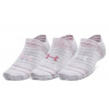 Under Armour Essential No Show 3pk-WHT 1382623-101 (S)