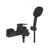 GROHE Cubeo Professional - Páková vaňová batéria so sprchovým setom, čierna matná 1018142430