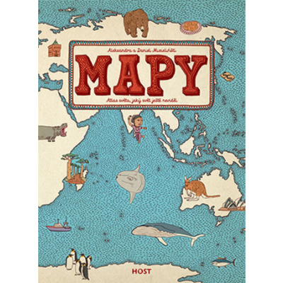 Mapy - Atlas světa. jaký svět ještě neviděl - Mizielińští Aleksandra a Daniel