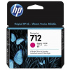 HP 712 Atramentová náplň purpurová