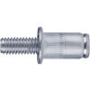 Fortum nitovacie skrutky pozinkované, M6x12mm, 25ks, 4770676