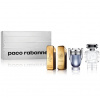 Paco Rabanne Travel Retail Exclusive Individually Packed, Set:1 Million EDT 5ml + 1 Million Parfum 5ml + Invictus EDT 5ml + Phantom EDT 5ml pre mužov