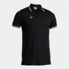 POLO MANGA CORTA CONFORT CLASSIC NEGRO ROSA L