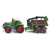 Siku Blister Traktor s přívěsem na kulatinu (10431645)