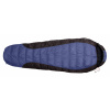 Spací vak Warmpeace VIKING 600 195 cm shadow blue/grey/black pravý