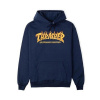 Thrasher Fire Logo Hood, L, Modrá, ZĽAVA