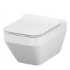 Cersanit Crea Závesné WC s doskou SoftClose, CleanOn, biela S701-213