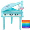 Klavírne klavír pre deti mikrofónová stolička 676e (Klavírne klavír pre deti mikrofónová stolička 676e)