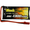 LiPol Black Magic 3.7V 1300mAh 20C JST