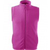 Rimeck Next Unisex fleece vesta 518 fuchsia red XS