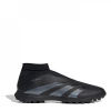 adidas Predator 24 League Laceless Turf Boots Black/Grey 10 (44.7)
