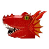 Fiesta Crafts Kreatívna sada 3D maska Červený drak