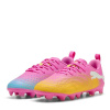 Puma Childrens PUMA Future 9 Play Firm Ground Football Boots Poison Pink 1 (33)