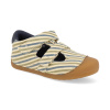 Barefoot dětské sandály Bundgaard - Petit Summer Oceanic Stripe modré proužky