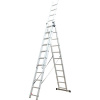 Fieldmann FZZ 4311 trojdielny rebrík, 3 x 11 priečok