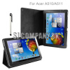 Kožený obal Acer Iconia Tab A510 – Stand – čierna