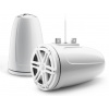 JL AUDIO M3-770ETXv3-Gw-S-Gw 7,7-palcový (196 mm) uzavretý vežový koaxiálny systém, lesklý biely kryt, lesklá biela športová mriežka - pár