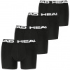 Pánske boxerky Head Men Basic Boxer 4P Veľkosť: XL / Farba: čierna