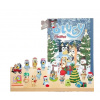 Adventný kalendár Bluey rozprávkové figúrky s rodinou 24 ks darček