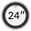 Remo Ambassador SMT Clear Bass Priemer blany: 24