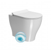 TONO WC misa stojaca, Geniusflush, 36x53cm spodný/zadný odpad, biela ExtraGlaze