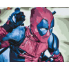 Vymalujsisam.sk Maľovanie podľa čísiel - Deadpool Veľkosť: 40x50cm, Rám: Bez rámu, iba zrolované plátno