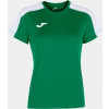 Joma Dámsky dres ACADEMY T-SHIRT GREEN-WHITE S/S Veľkosť: XXL