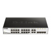 D-Link DGS-1210-20 L2/L3 Smart+ switch, 16x GbE, 4x RJ45/SFP, fanless DGS-1210-20/E