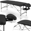 HABYS Massage Table Aero Stabila Alu 60 Vinyl Flex K015 Black