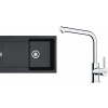 Set Franke G259O (dřez MRG 611 Onyx + baterie FS 3230.031 LINA SMART Chrom) 114.0700.721