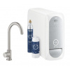 Grohe Blue Home - Drezový ventil Mono Connected, s chladiacim zariadením a filtráciou, supersteel 31498DC1