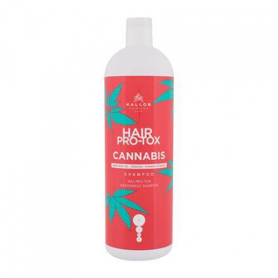 Kallos Cosmetics Hair Pro-Tox Cannabis šampon pro poškozené vlasy 1000 ml pro ženy