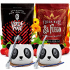 Sada Yerba Mate Verde Mate Energia tekvica a bombilla 2x500 g PRE DVOCH