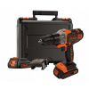 Skrutkovač Black+Decker akumulátorové napájanie 18 V MT218KB