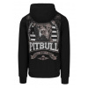 Pitbull West Coast pánska mikina na zips s kapucňou Troublemaker black Veľkosť: XXL, Farba: čierna