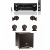 Cabasse Alcyone 2 systém 5.1 + Denon AVC-S670H - černá