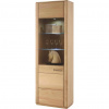Livetastic VITRÍNA, jadrový buk, farba buka, 69/209/38 cm - Sklenené vitríny - 000196068925