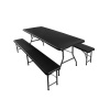 Gardlov 17966 Pivný set plastový skladací 180 cm čierny