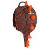 LittleLife batoh Animal Toddler Dinosaurus tm. hnedý